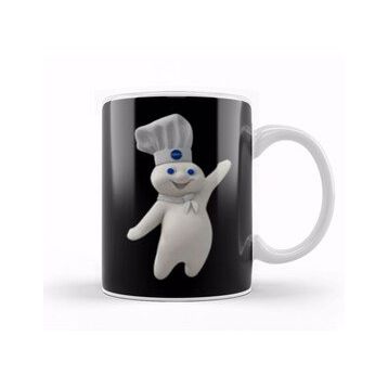 Baskı Dükkanı Funny Doughboy Kupa