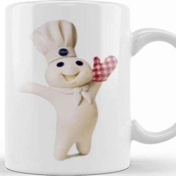Baskı Dükkanı Funny Doughboy Kupa