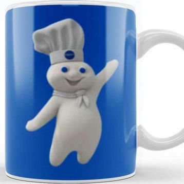 Baskı Dükkanı Funny Doughboy Kupa