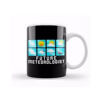 Baskı Dükkanı Funny Future Meteorologist Storm Chaser Tornado Kupa