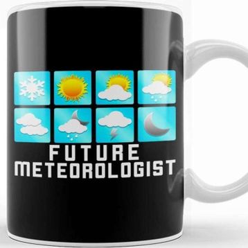 Baskı Dükkanı Funny Future Meteorologist Storm Chaser Tornado Kupa
