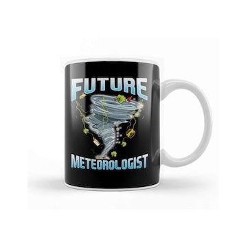 Baskı Dükkanı Funny Future Meteorologist Tornado &amp; Hurricanes Kupa