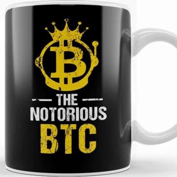 Baskı Dükkanı Funny The Notorious Btc Bitcoin Crypto Kupa