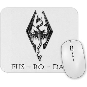 Baskı Dükkanı Fus Ro Dah Mouse Pad