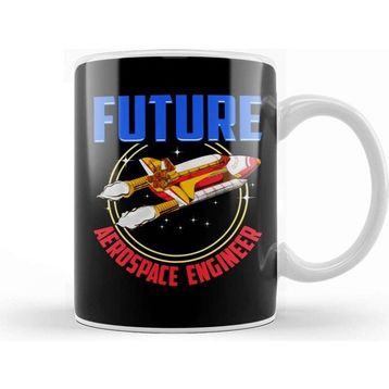 Baskı Dükkanı Future Aerospace Engineer Spaceship Launch Kupa