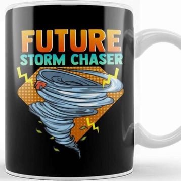 Baskı Dükkanı Future Storm Chaser Tornado Hurricane Thunder Kupa
