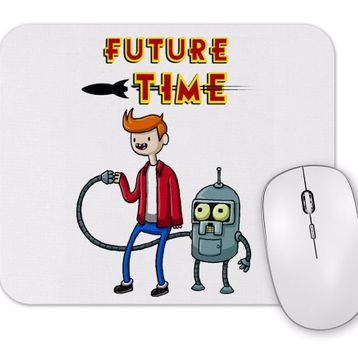 Baskı Dükkanı Future Time Mouse Pad