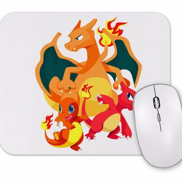Baskı Dükkanı Game Charmander Evolutions Mouse Pad