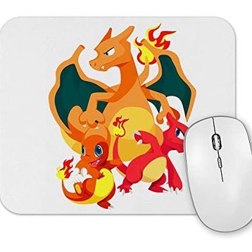 Baskı Dükkanı Game Charmander Evolutions Mouse Pad