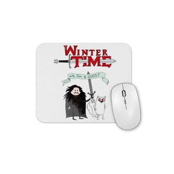 Baskı Dükkanı Game of Thrones Adventure Time Mouse Pad