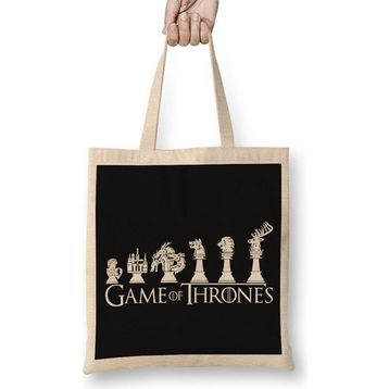 Baskı Dükkanı Game of Thrones Bez Çanta