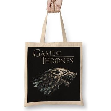 Baskı Dükkanı Game of Thrones Bez Çanta