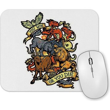 Baskı Dükkanı Game of Thrones Faces Mouse Pad