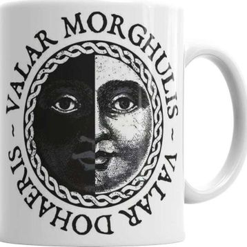 Baskı Dükkanı Game Of Thrones Valar Morgulis Doharis Stark Jon Snow Kupa