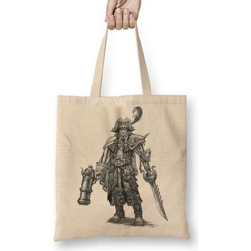 Baskı Dükkanı Gangplank Bez Çanta