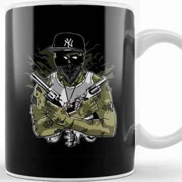 Baskı Dükkanı Gangster Zombie Kupa
