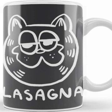 Baskı Dükkanı Garfield Garf Says Lasagna Kupa