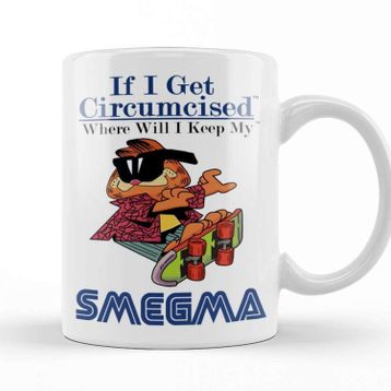 Baskı Dükkanı Garfield Smegma Kupa