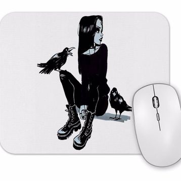 Baskı Dükkanı Garota Gotica Mouse Pad