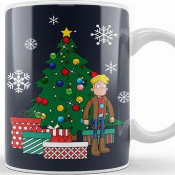 Baskı Dükkanı Gary Goodspeed Around the Christmas Tree Final Space Kupa