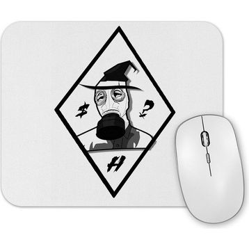 Baskı Dükkanı Gas Mask Hermetic Mouse Pad