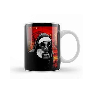 Baskı Dükkanı Gas Mask Nun Kupa