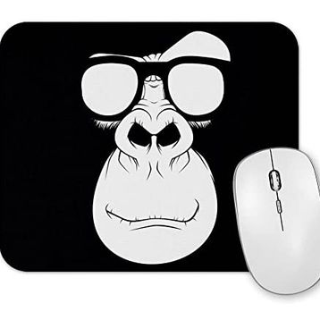 Baskı Dükkanı Geek Monkey Mouse Pad