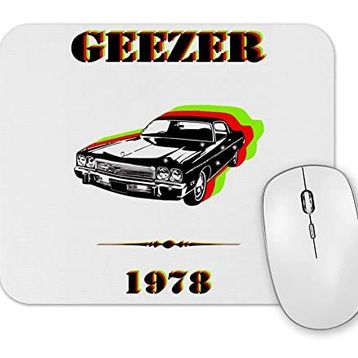Baskı Dükkanı Geezer Mouse Pad