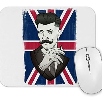Baskı Dükkanı Gentleman Mouse Pad