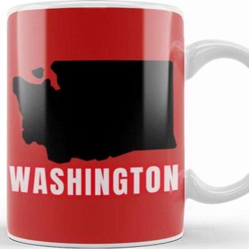 Baskı Dükkanı George Washington Kupa