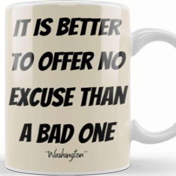 Baskı Dükkanı George Washington Quotes Kupa