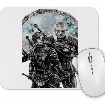 Baskı Dükkanı Geralt E Cirilla Mouse Pad