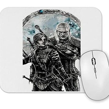 Baskı Dükkanı Geralt E Cirilla Mouse Pad