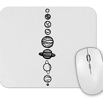 Baskı Dükkanı Gezegenler 01 Mouse Pad