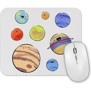 Baskı Dükkanı Gezegenler 02 Mouse Pad