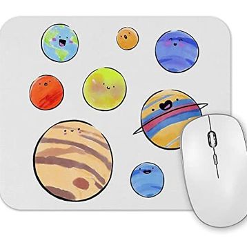 Baskı Dükkanı Gezegenler 02 Mouse Pad
