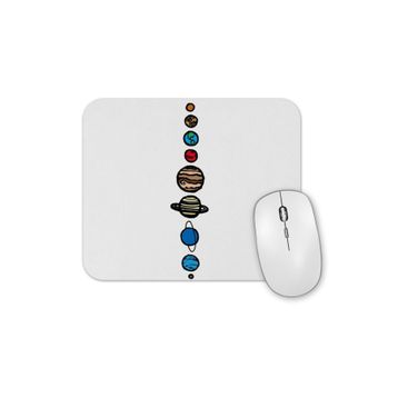 Baskı Dükkanı Gezegenler Mouse Pad