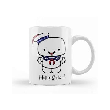 Baskı Dükkanı Ghostbusters Hello Sailor 01 Kupa