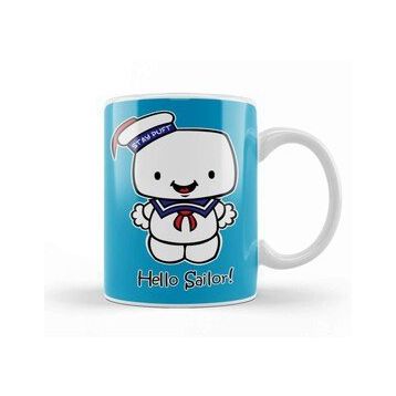 Baskı Dükkanı Ghostbusters Hello Sailor Kupa