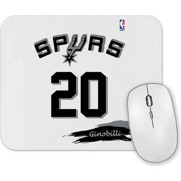 Baskı Dükkanı Ginobilli Branca Rox Ink Mouse Pad