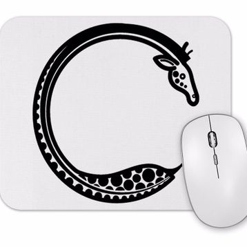 Baskı Dükkanı Girafa Mouse Pad