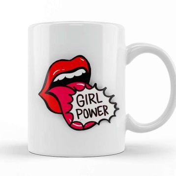 Baskı Dükkanı Girl Power Dance Kupa