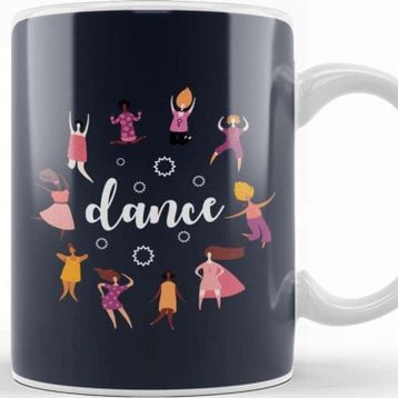 Baskı Dükkanı Girl Power Dance Kupa