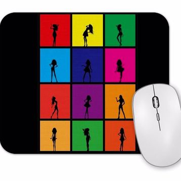 Baskı Dükkanı Girls Kız Mouse Pad