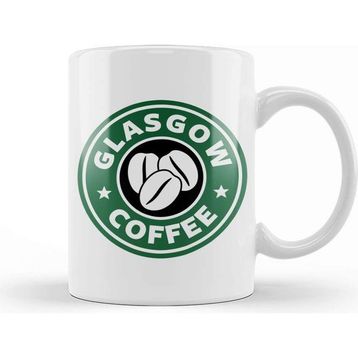 Baskı Dükkanı Glasgow Coffee Kupa Bardak