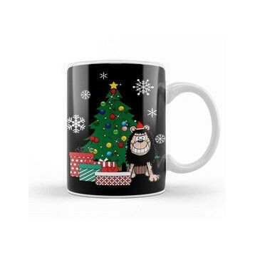 Baskı Dükkanı Gnasher Around The Christmas Tree Kupa Bardak