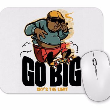Baskı Dükkanı Go Big Mouse Pad