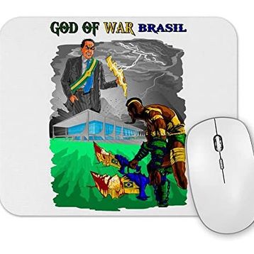 Baskı Dükkanı God of War Brasil Mouse Pad