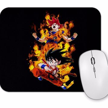 Baskı Dükkanı Goku Explosao God Mouse Pad