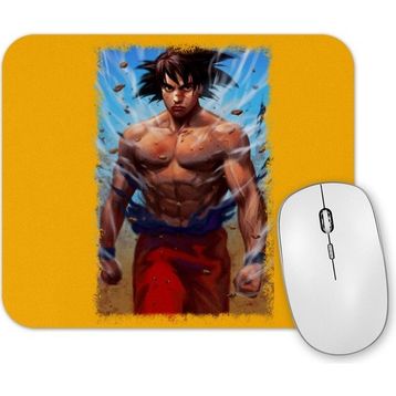 Baskı Dükkanı Goku Mouse Pad
